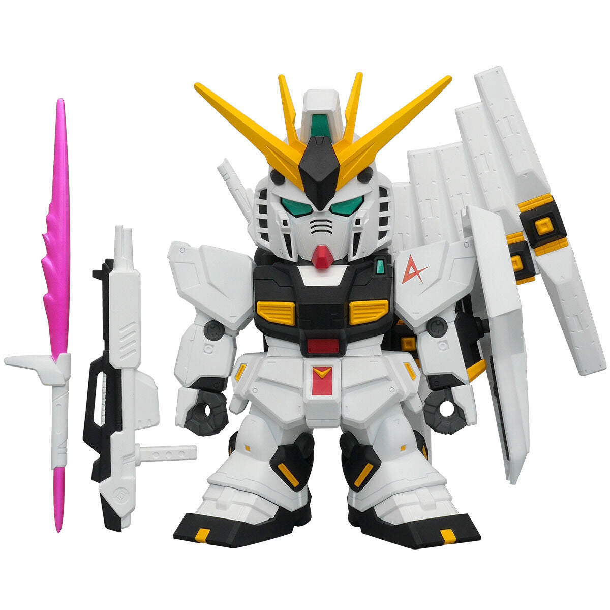 [Pre-Order: 2024.10]PLEX [Jumbo Sofbi] Action Figure SD Nu Gundam