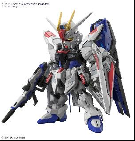 [Pre-Order: 2024.10] Bandai MASTER GRADE SD FREEDOM GUNDAM Action Figure