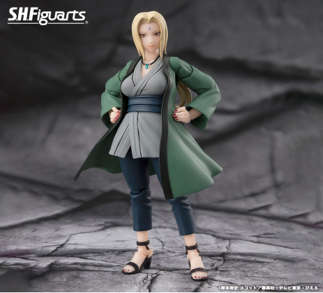 [Pre-Order: 2025.04] S.H.Figuarts TSUNADE -The Legendary Medical Ninja Action Figures