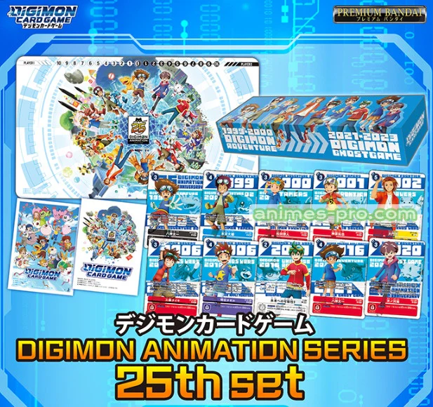 [Pre-Order: 2025.02] Digimon Card Game DIGIMON ANIMATION SERIES 25th Card set [PB-20]