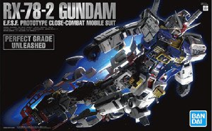 [Ready Stock: 2024.12] Bandai Gundam PG UNLEASHED 1/60 RX-78-2 G Action Figures