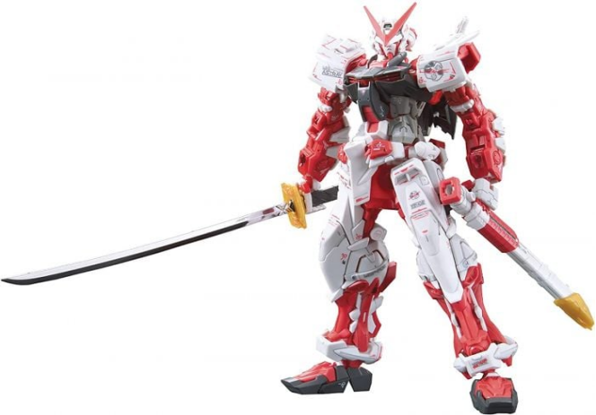 [Ready Stock: 2024.12] Bandai Gundam RG 1/144 MBF-P02 G ASTRAY RED FRAME Action Figures